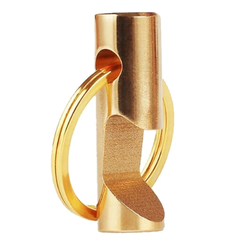 

Pocket Cylindrical Beer Bottle Opener Brass Mini Chain Opener Tool