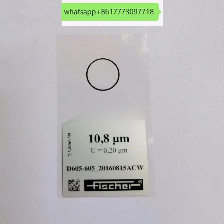 Калибровочная пленка D605-605 немецкий fischer толщиномер пленки Fischer стандартная