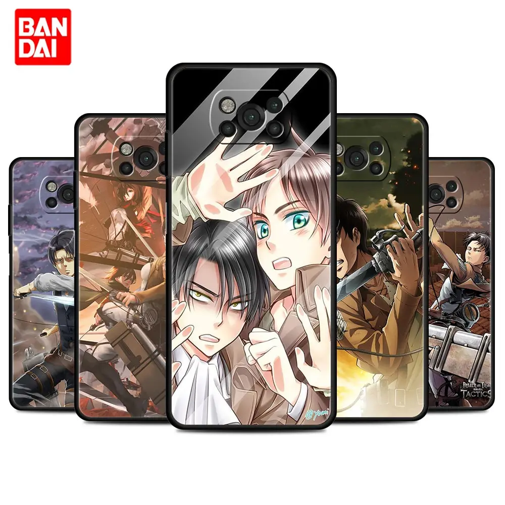

Attack On Titan 4 Iv Levi Case for Xiaomi Mi Poco X3 NFC F3 Redmi Note 9s 9 9A 9C 8 10 11 9T 8T 10T K40 Pro Plus Silicone Cover
