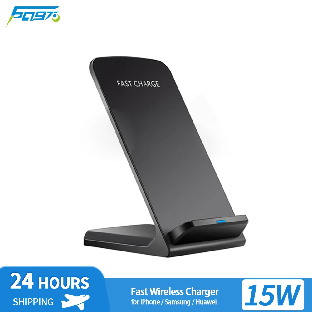 

15W Foldable Wireless Charger Stand For iPhone 12 11 Pro XS Max XR 8 Samsung S22 S21 S20 Fast Charging Dock Station Phone Holder
