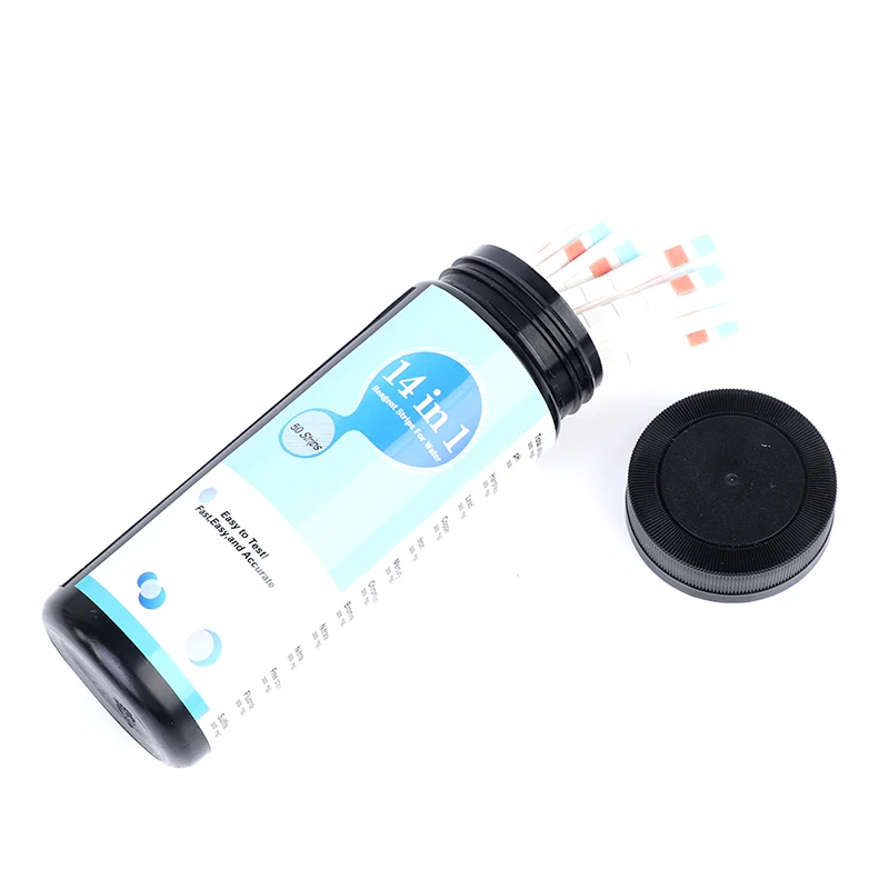 Тест-полоска 14 в 1 для питьевой воды нитратный нитрат PH аквариума 50 шт.