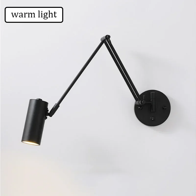 

LED настенные светильники YongYing Lumin, черные/золотые, складные, регулируемые