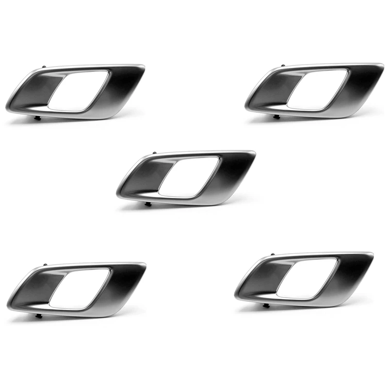 

5X внутренняя ручка для левой внутренней двери автомобиля для Ford Ranger 2012-2021 Everest 2015-2021 Mazda BT50 2012-2019 серебристо-серого цвета