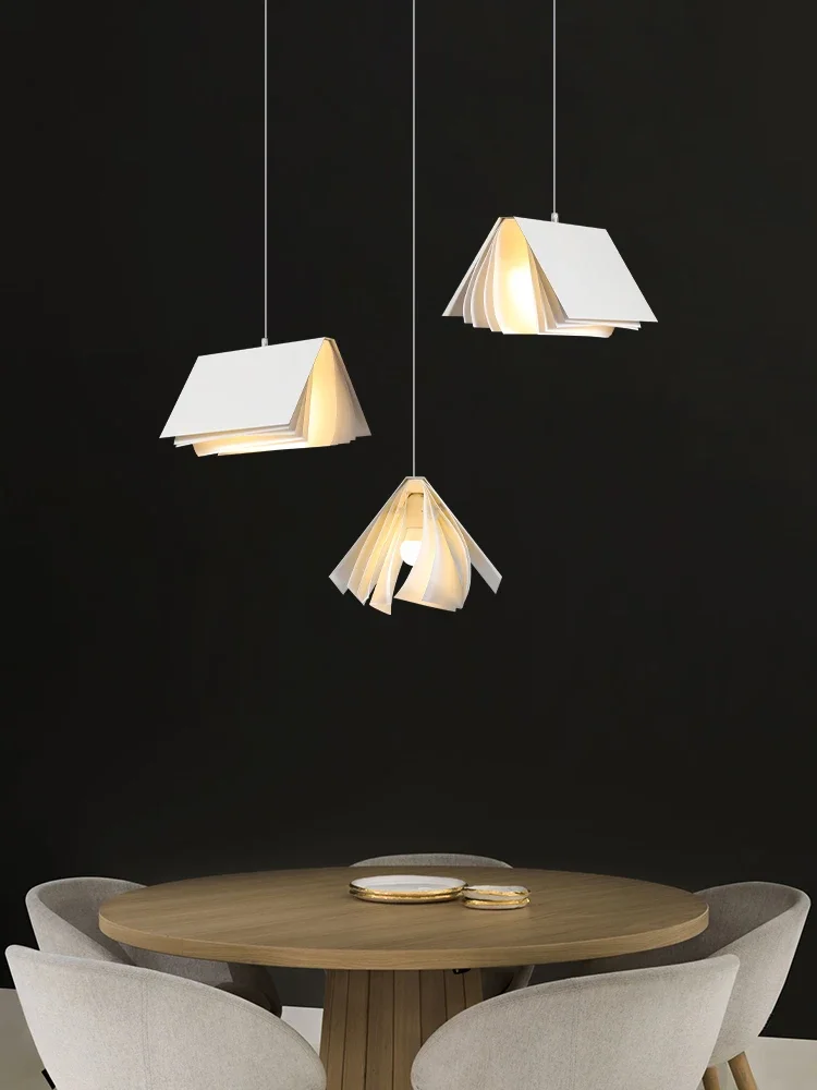 

Boy Lamp Nordic Restaurant Chandelier Creative Personality Study and Bedroom Bedside Lamps