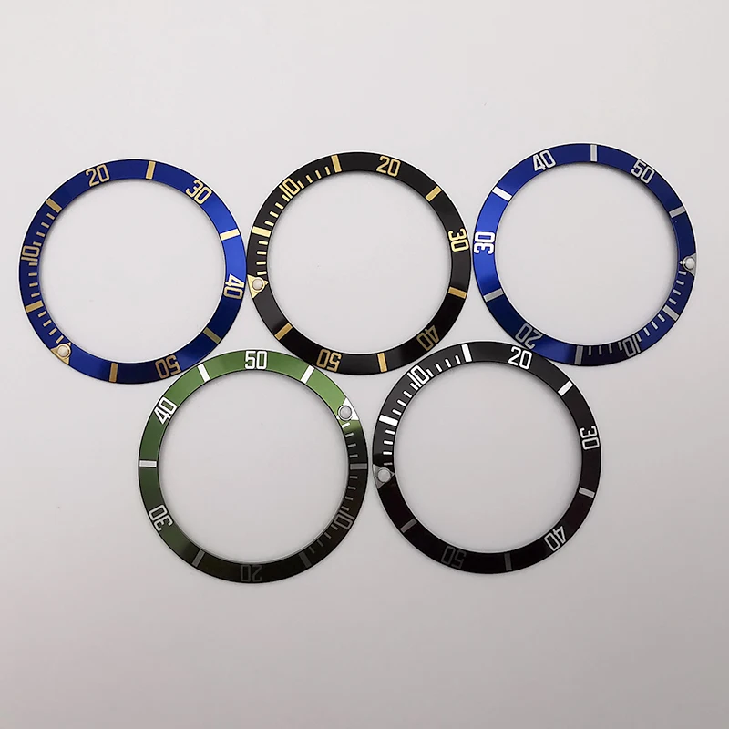 Дешево Алюминиевая Вставка для рамки часов для винтажных часов Submariner 16610, замена часов