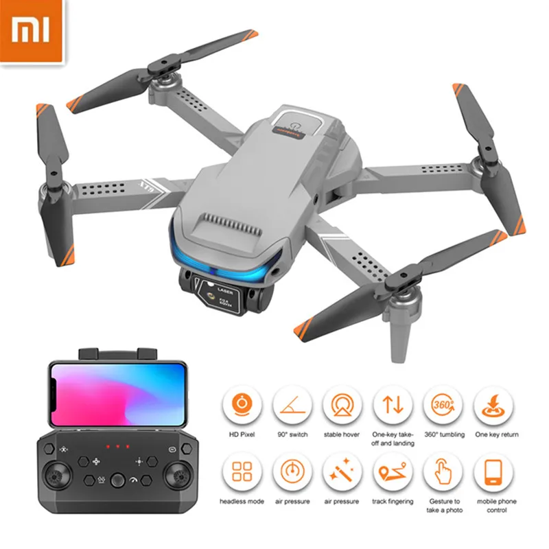 

Xiaomi 2023 LS-XT9 Drone 4K двойная камера Wifi FPV оптический поток обход препятствий складной Квадрокоптер Вертолет Подарки