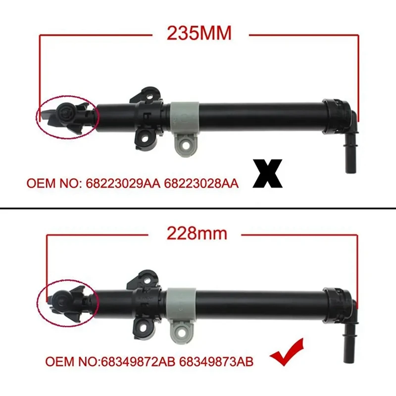 Шайбы фар для передней фары распылитель автомобильные запчасти аксессуары Jeep Grand