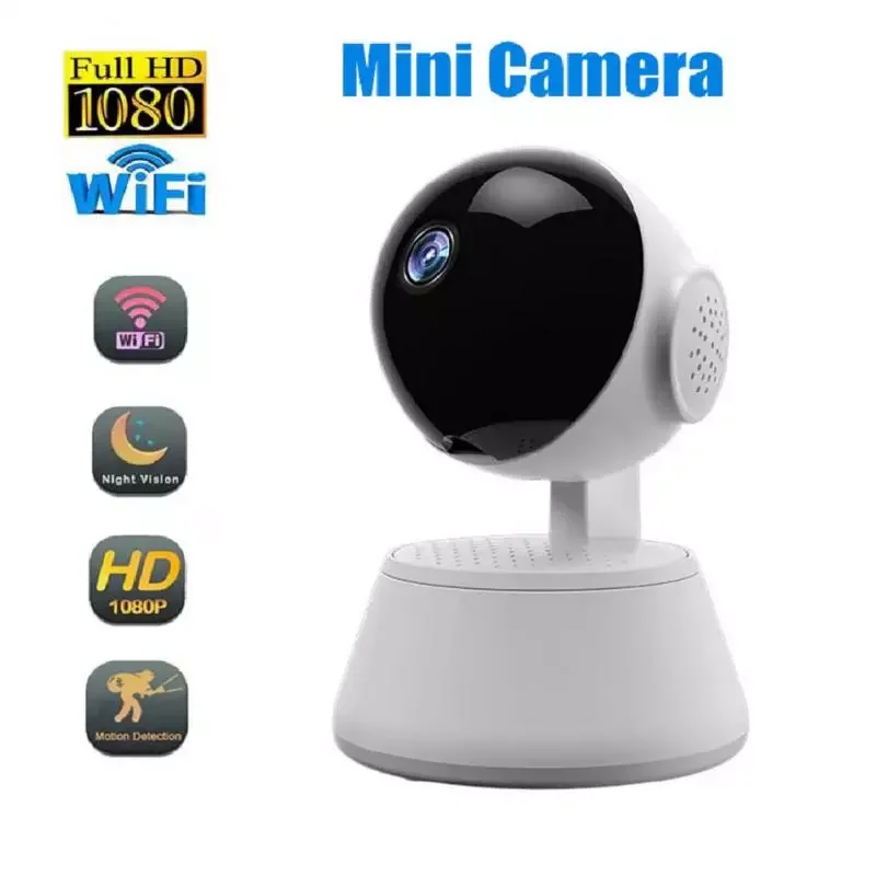 

Умная Беспроводная IP-камера видеонаблюдения с Wi-Fi и датчиком движения