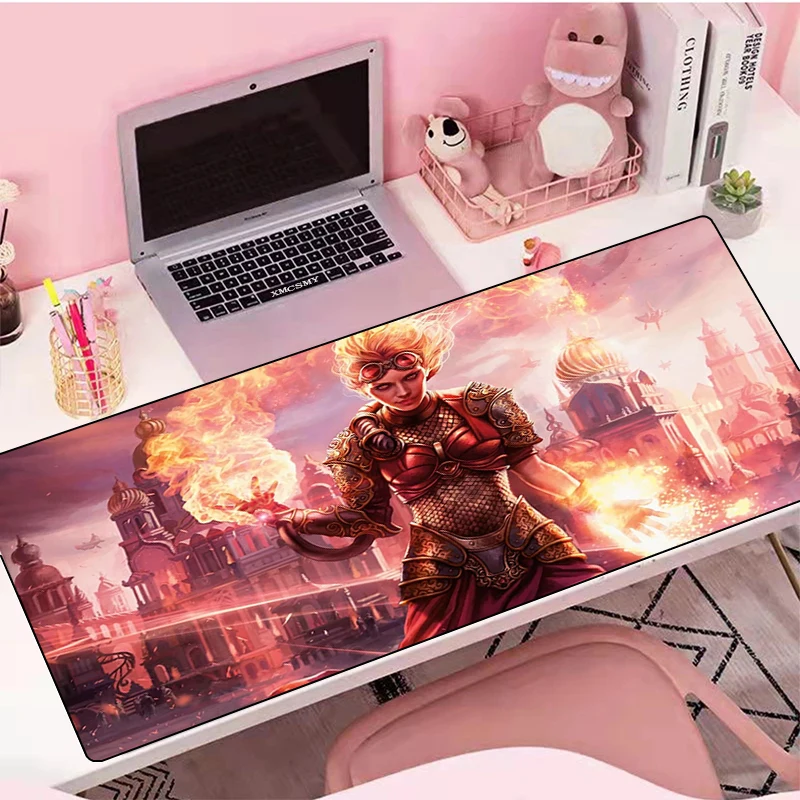 

Игровой коврик для мыши, геймерский коврик для мыши, M-Magic The сбор, мультяшный резиновый коврик, аниме, аниме, милые коврики для клавиатуры, мил...