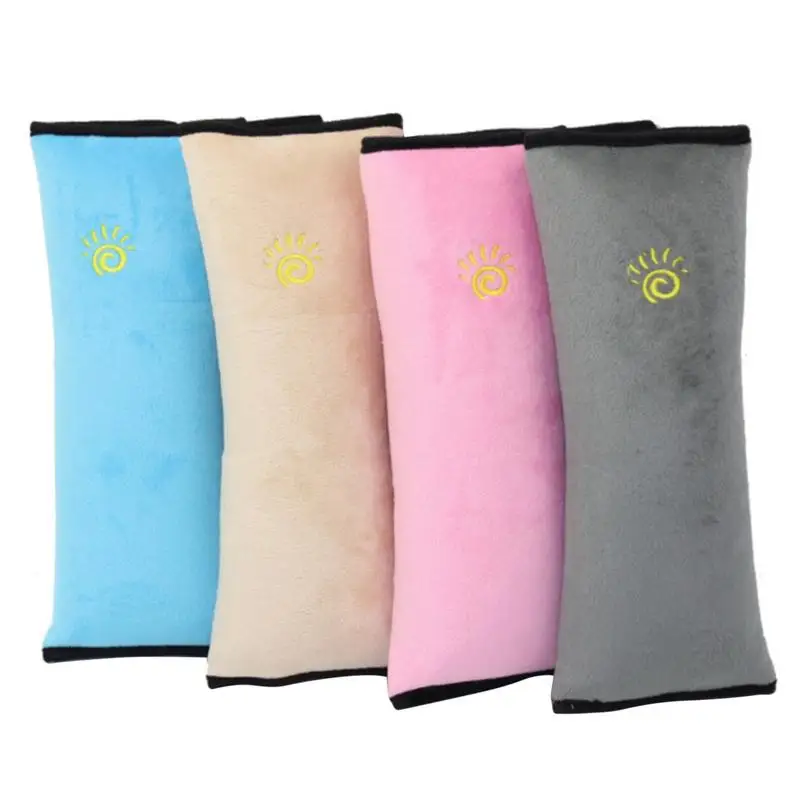 

Car Safety Belt Sleep Pillows Cover Adjust Shoulder Pads Safety Belt Protector Pillow Soft Safe Neck Support For Children Baby