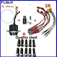 3 d printer accessories for flsun sr effect module and crater nozzleheating stickthermistor suiteand lianbei