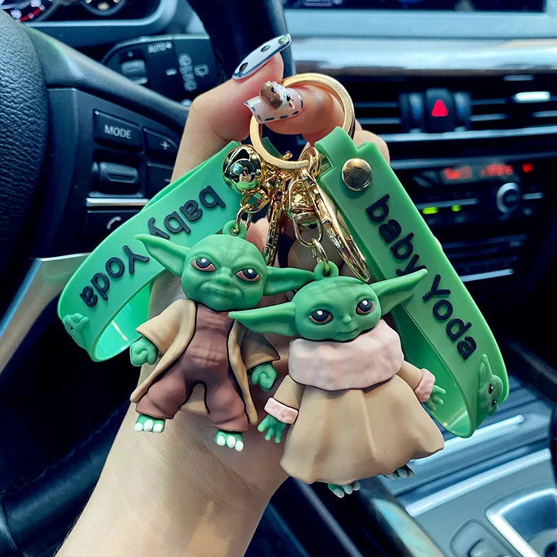 Брелок для ключей в виде мультяшного героя из мультфильма Звездные войны - купить
