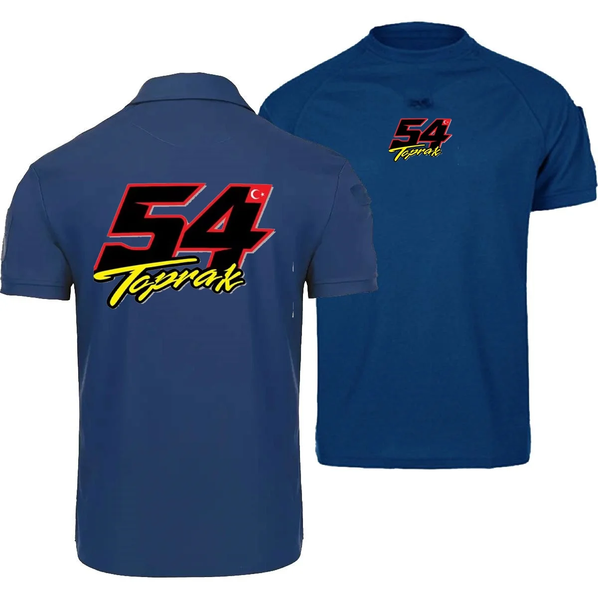 Toprak Razgatlioglu номер 54 мотоциклетная тактическая военная футболка уличная дышащая