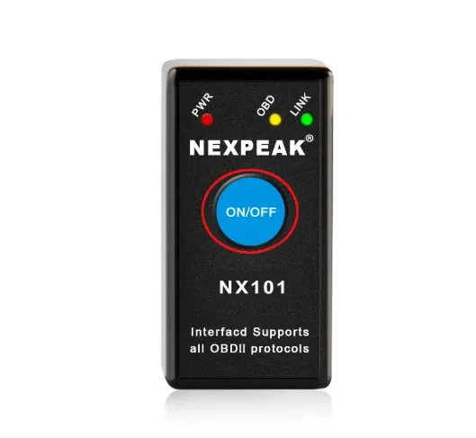 Сканер NEXPEAK ELM327 V 1,5 OBD2 Bluetooth NX101 Pro с чипом PIC18F25K80 для Android OBD 2 Автомобильный диагностический инструмент OBD2 сканер
