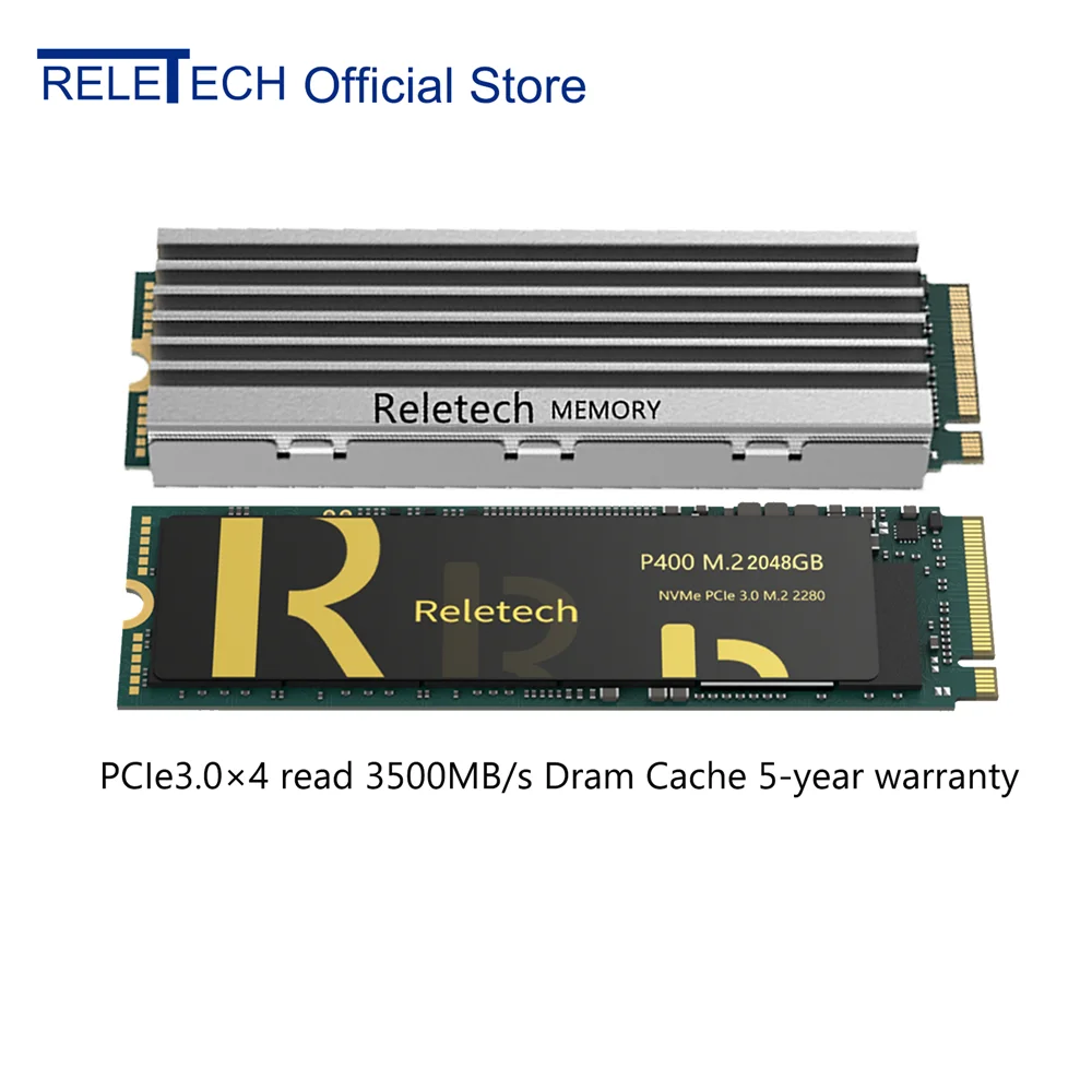 Внутренний жесткий диск Reletech M.2 SSD 3 0 × 4 PCIe NVMe 1T 2 ТБ 2280 2048 Гб: 1600TBW Chia Coin | Компьютеры