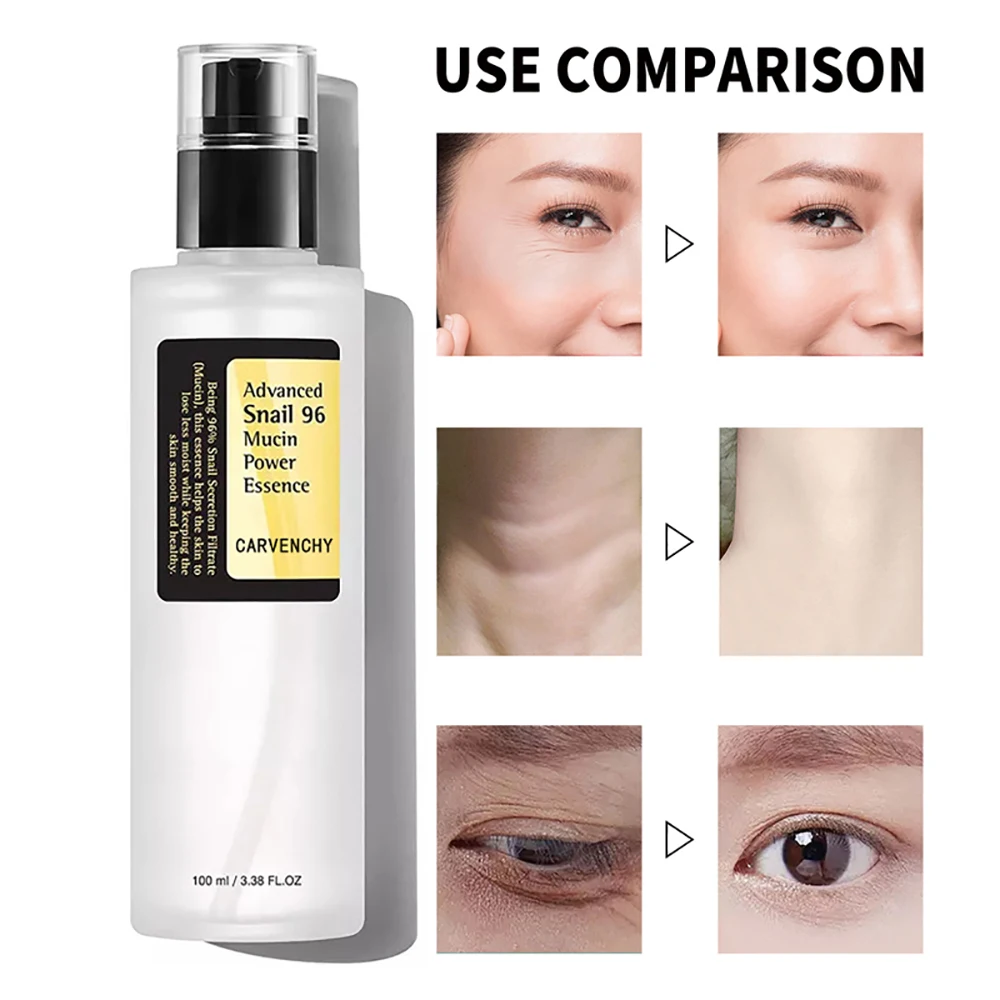 

Snail Mucin 96% Collagen Essence Hydrating Facial Essence Set Anti-aging Acne Repair Fade Fine Lines Whitening Skin Care