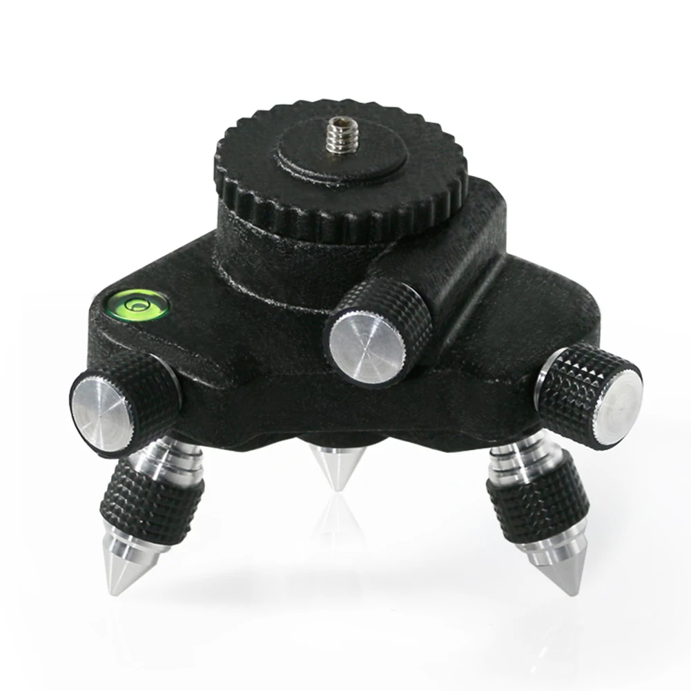 

Durable Practical Meter Bracket Level Adapter Construction Holder Laser Level Tripod Measuring Parts Self Leveling Line 12 Lines