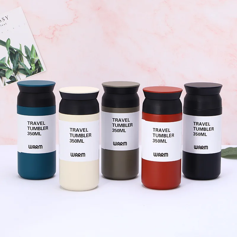 350ML Thermos Bottle Stainless Steel Water Bottle Vacuum Flask Tea Cup Portable Travel Mug Coffee Cup