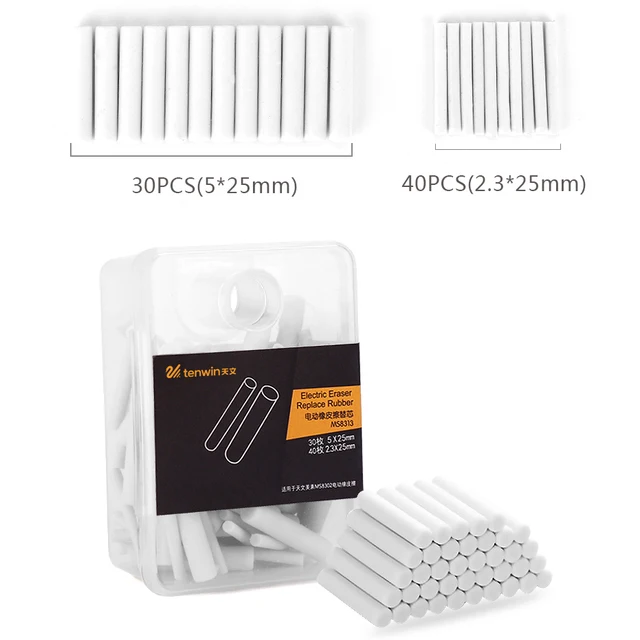 

TEN-WIN Электрический ластик черный/серый