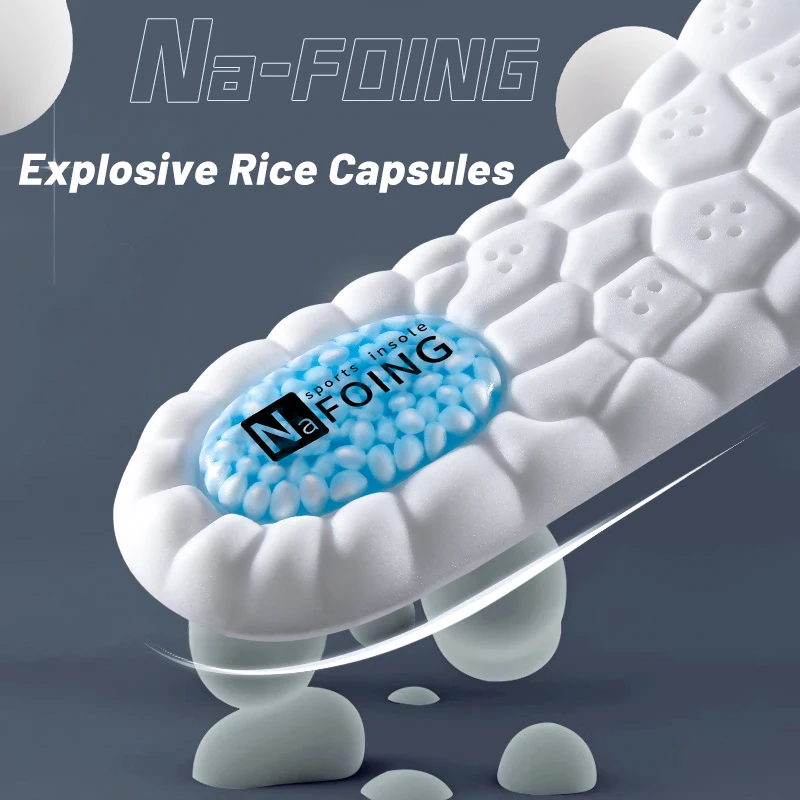 Стельки спортивные ортопедические для мужчин и женщин дышащие обуви