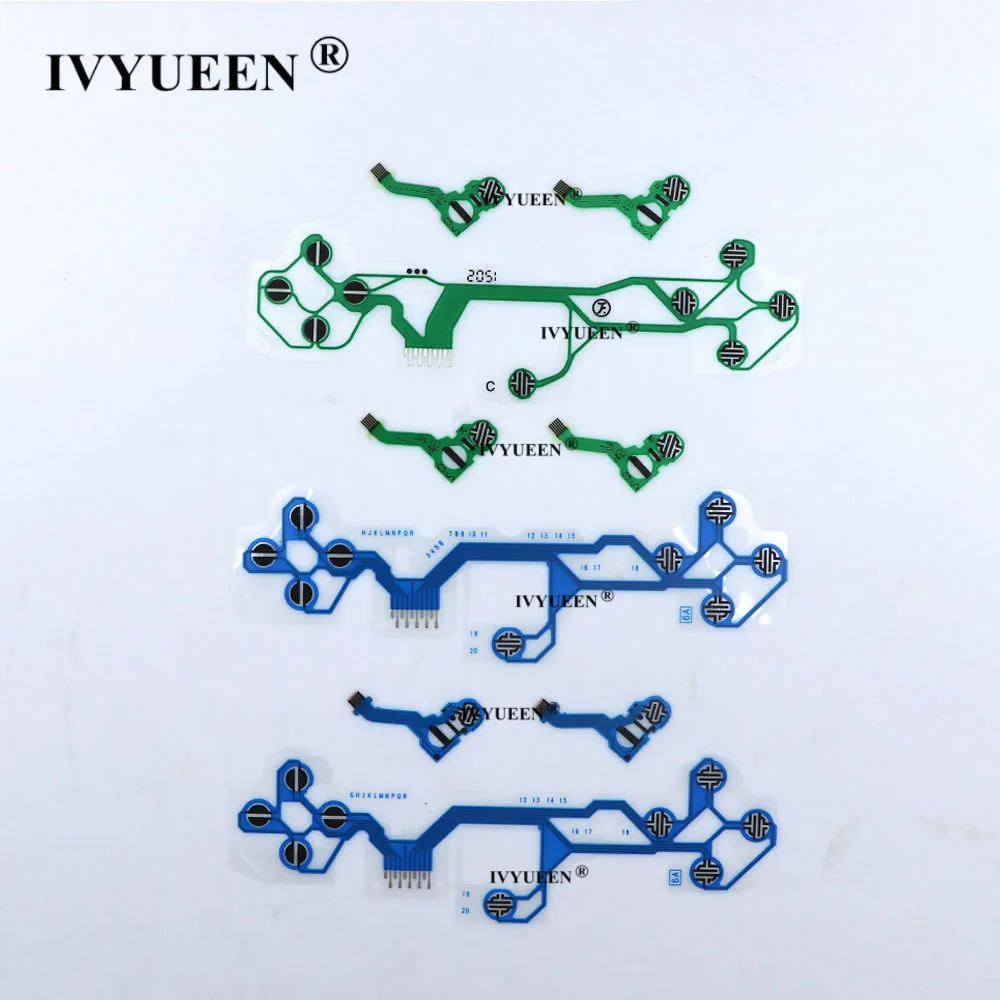 

IVYUEEN for PlayStation 5 PS5 Controller Conductive Film Keypad Flex Cable for Dualsense 5 DS5 Control Ribbon Circuit Board