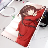 mouse pad gamer anime girl pc gamer complete desk mat gaming keyboard for compass varmilo mausepad mice computer mouse carpet