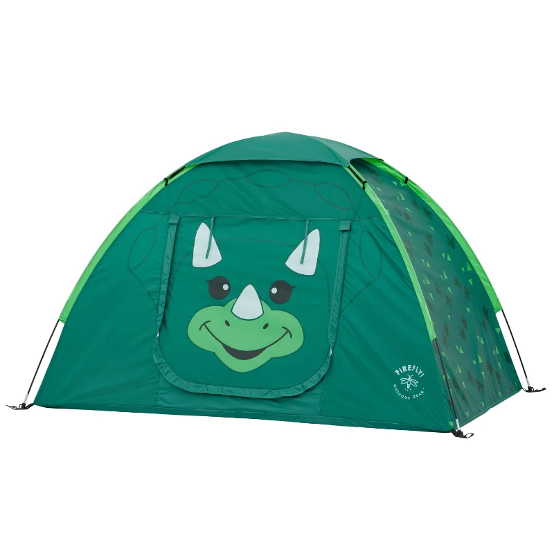 

Firefly! Outdoor Gear Chip the Dinosaur 2-Person Kid's Camping Tent - Green Color
