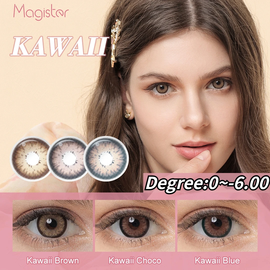 

Natural Eye Color Lens Contact Lens with Prescription Color Contact Lenses for Eyes Colored Eye Lenses with Diopters Lens Pupils