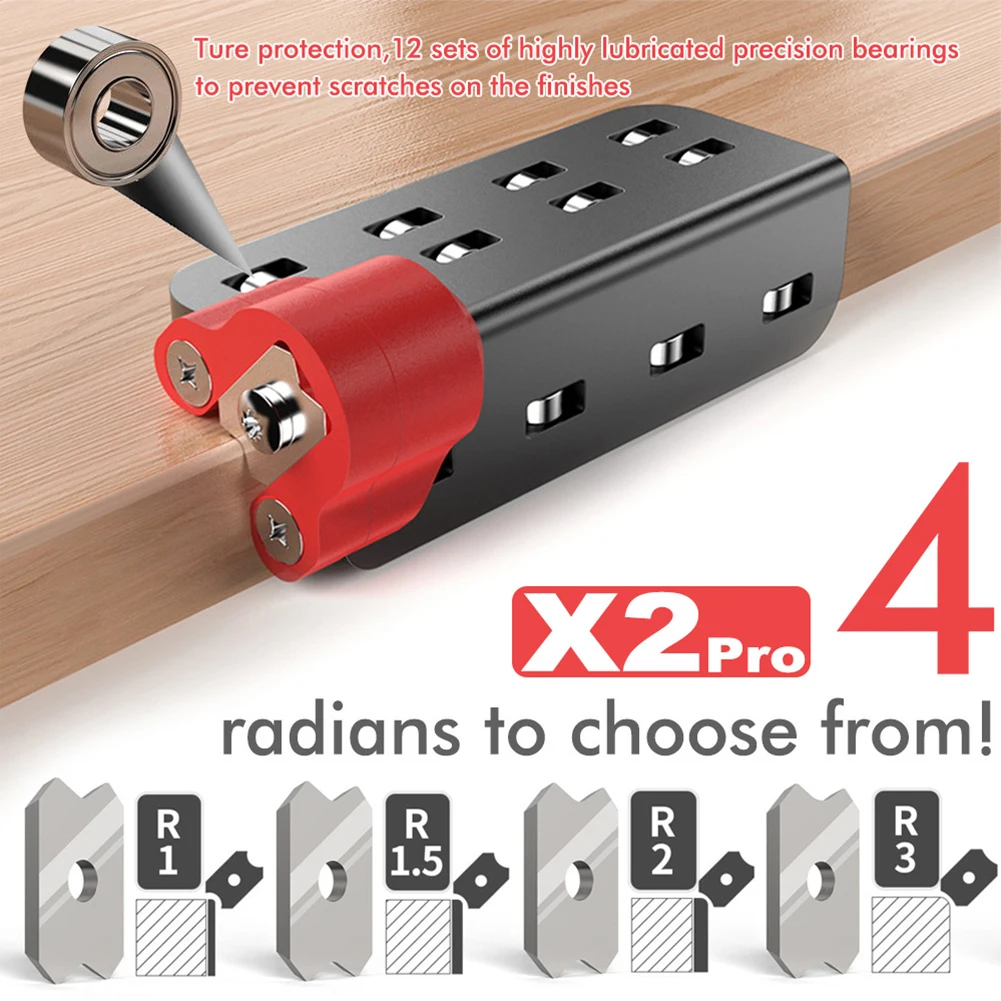 AOCKE-X2Pro Chanfro Plano Mão Plaina Carpintaria Edge Corner Trimming Ручной столяр Ferramentas De