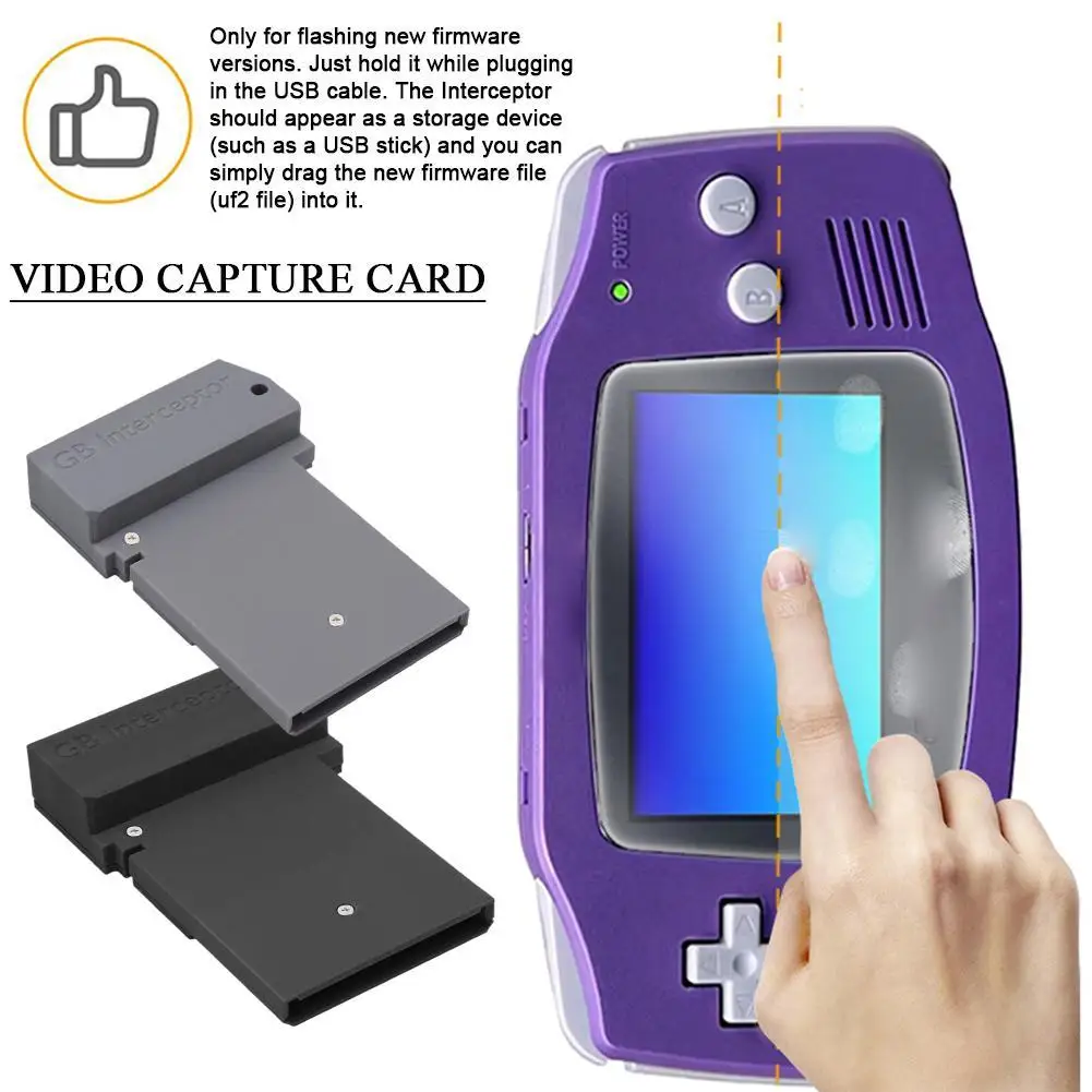 

Карта видеозахвата игровой для GameBoy GBC GBP GB перехватчик встроенный чип Raspberry Pi Rp2040 Plug And Play