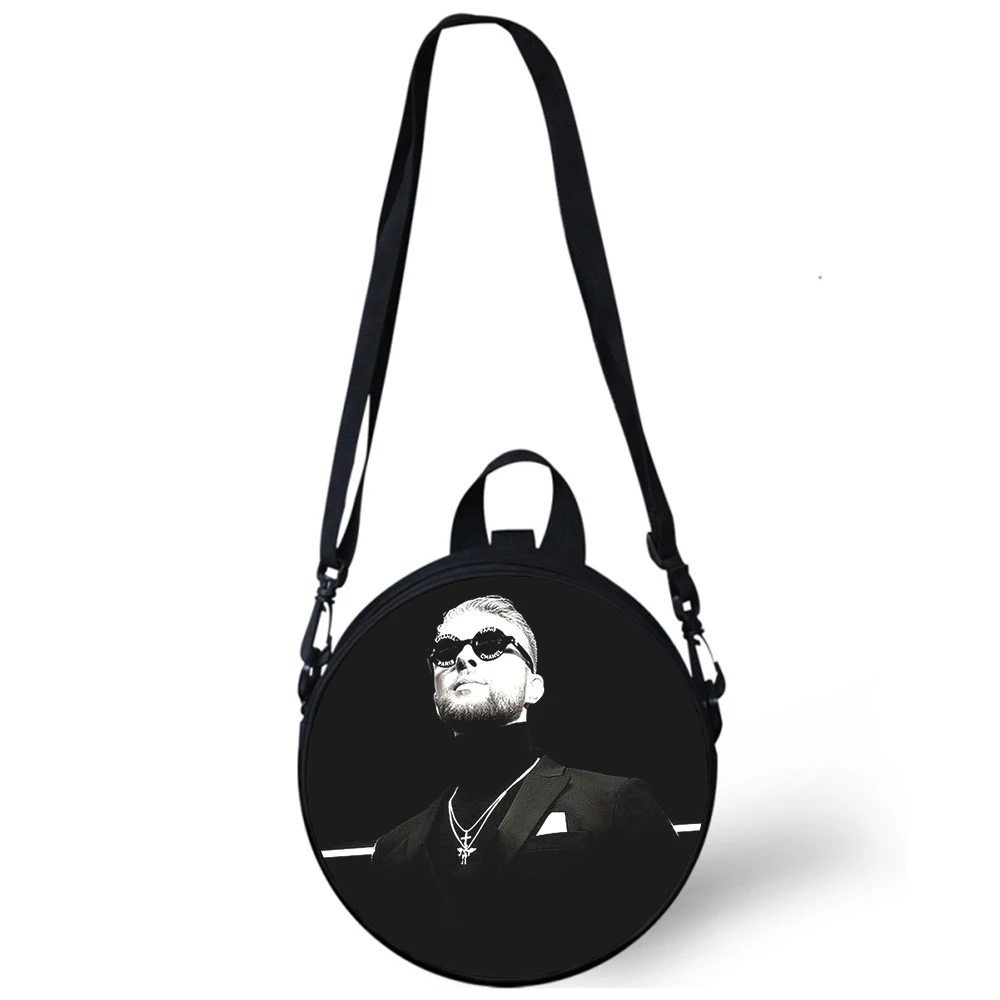 Egor Kreed Child kindergarten Bag 3D Print Crossbody Shoulder Bags For School Women Mini Round Bagpacks Rugtas Baga