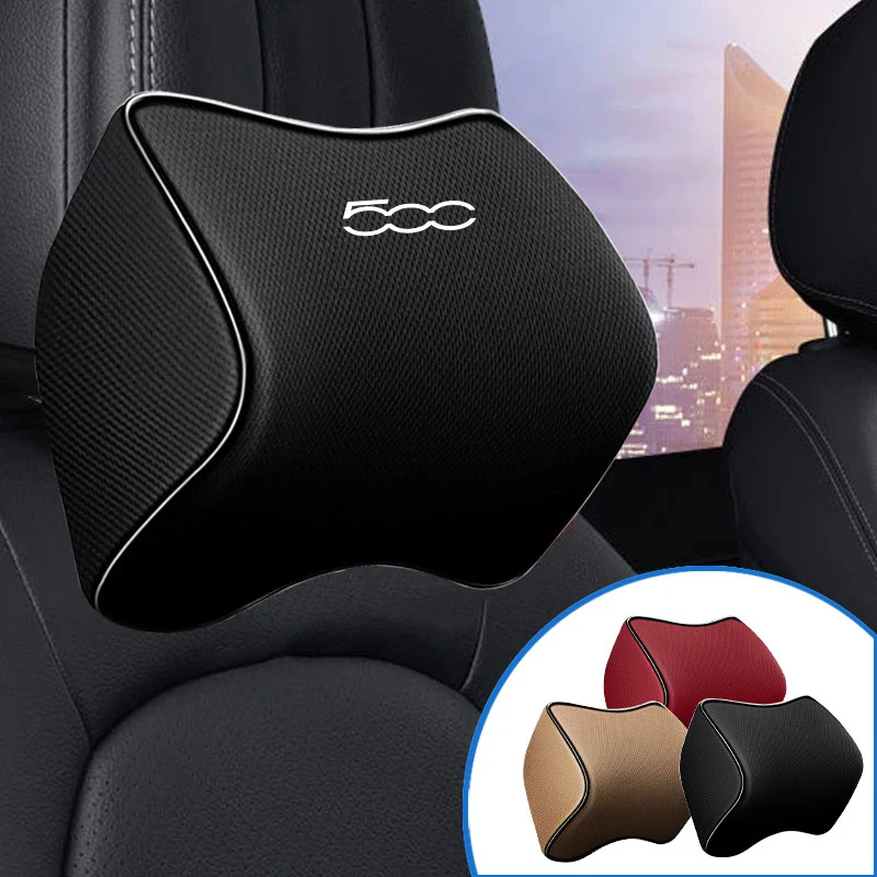 

Подголовник автомобиля, подушка для шеи, автомобильная подушка для шеи, пена с эффектом памяти, дышащая для Fiat 500 500C 500L 500X 500e Punto Stilo