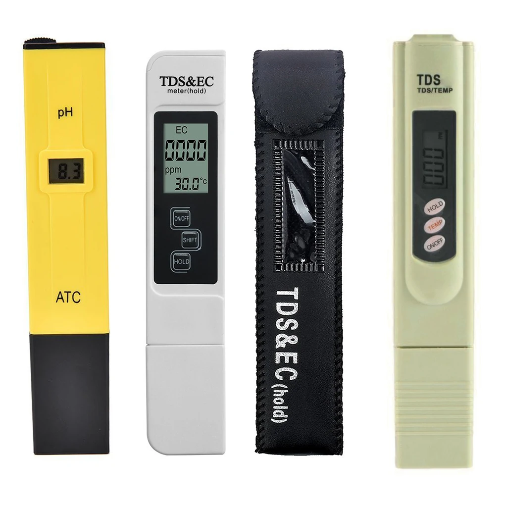 

Цифровой тестер воды TDS 3 шт./лот с ЖК-дисплеем, измеритель PH, ручка, портативный TDS EC измеритель, аквариумный бассейн, фильтр воды, тестер чист...