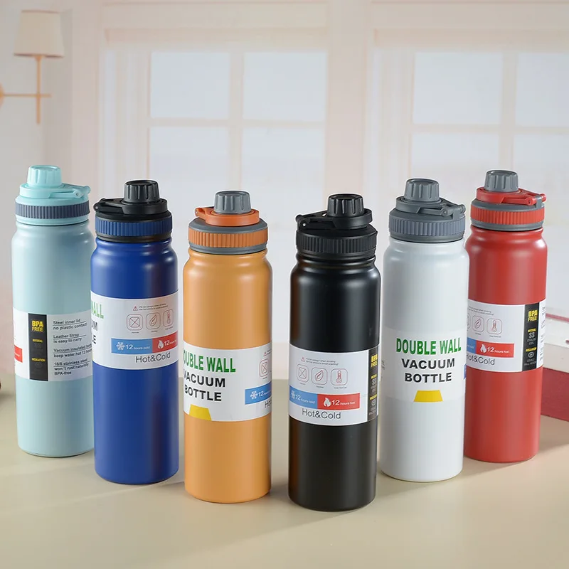 

304 Stainless Steel Outdoor Travel Thermos Tumbler, Vacuum Flasks, Water Bottle, 600ml, 800ml, High Quality