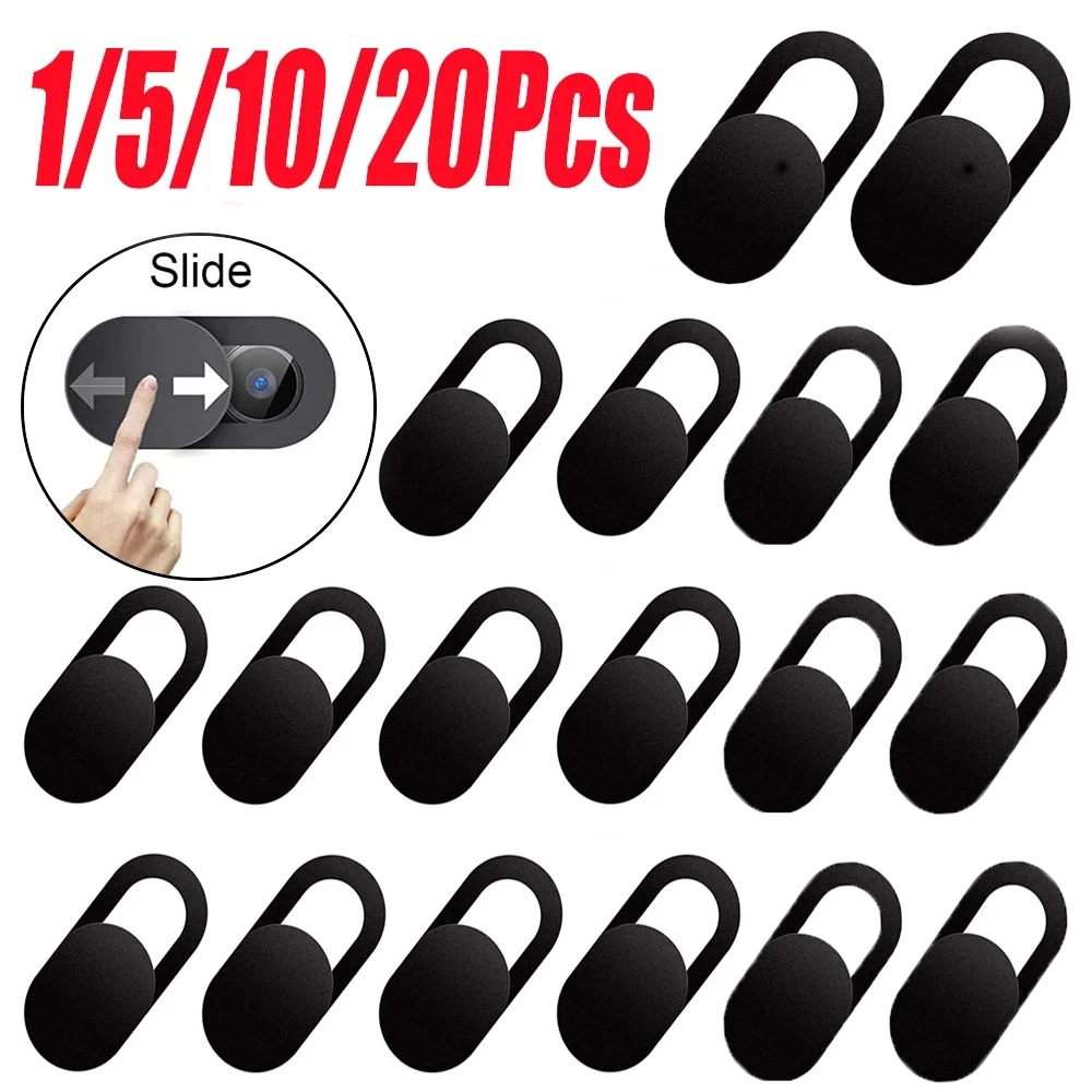 

1/5/10/20PC Laptop Webcam Cover Universal Phone Lens Antispy Camera Cover For iPad Web PC Macbook Tablet lenses Privacy Sticker