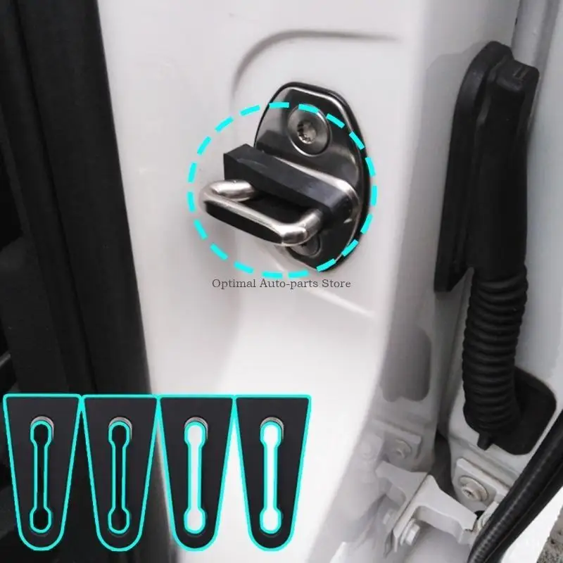 

4pcs/Set Car Door Lock Sound Deadener Damper Buffer Buffer Buffer Buffer