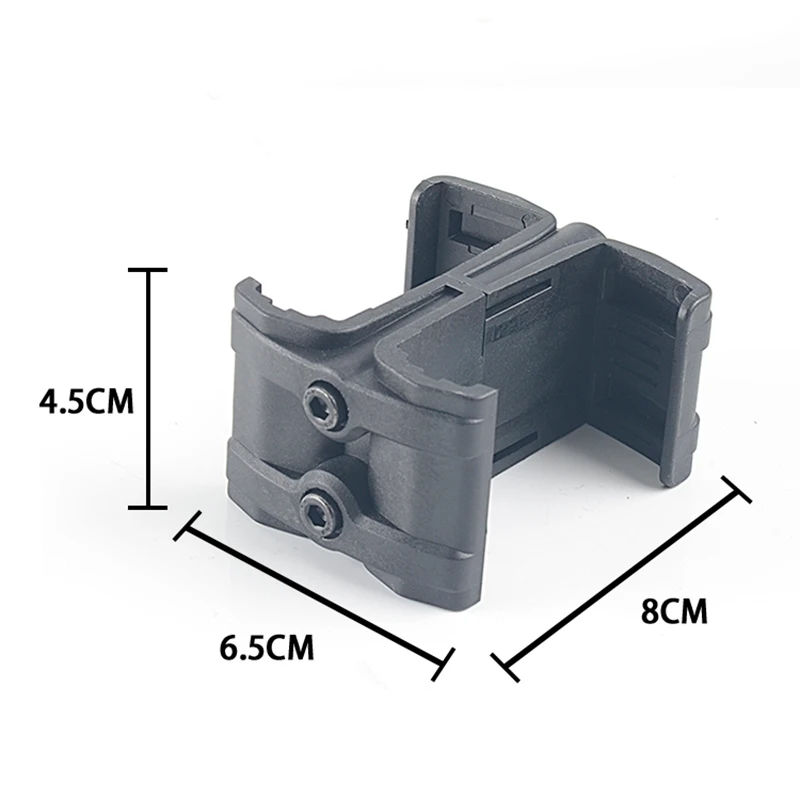 Двойной соединитель для ружья магазин зажим из полиэстера AR15 M4 MAG59 Airsoft Mag муфты