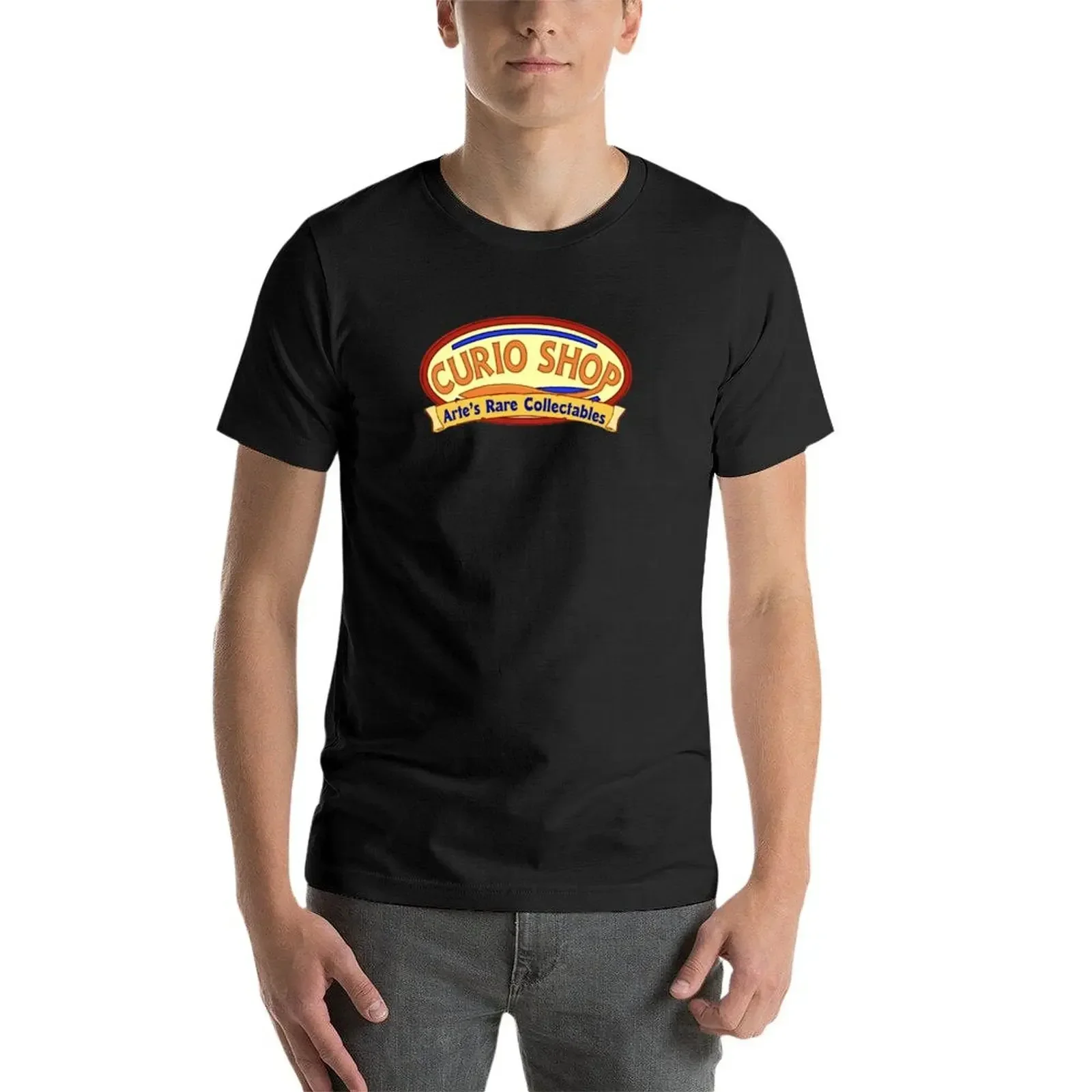 Webkinz Curio Shop T-Shirt черные летние топы большие и высокие футболки для мужчин