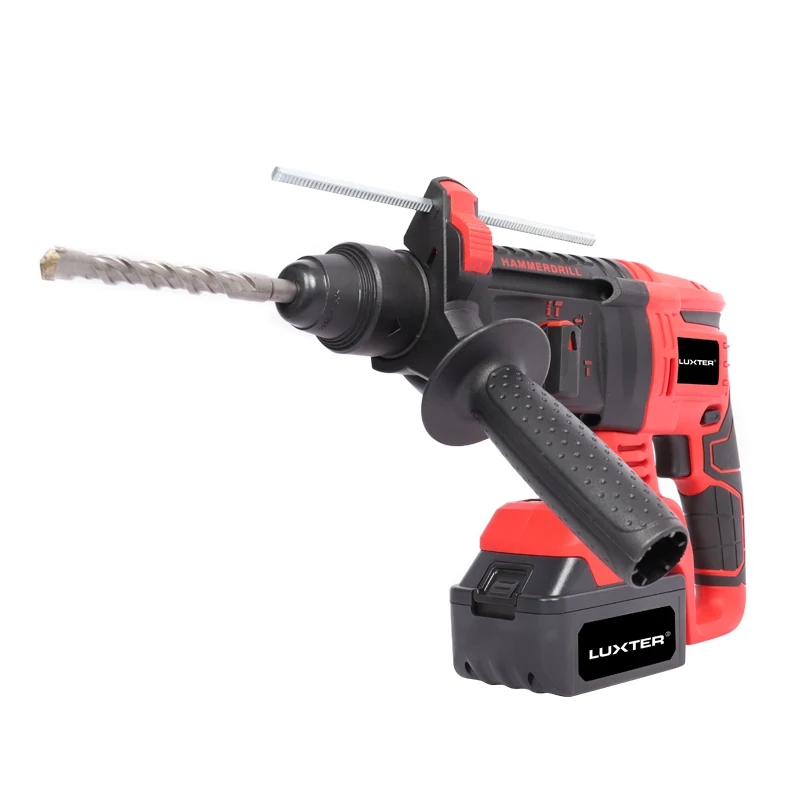 

Luxter 20v Rechargeable Li-ion Battery Corldess Hammer Drill electric Rotatory Hammer Jack Hammer