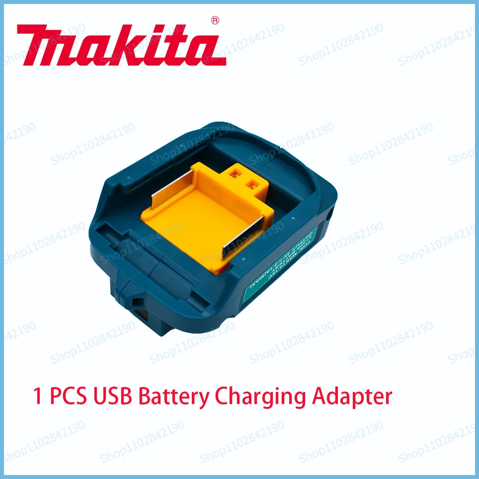 

ADP05 power adapter for Makita LXT lithium-ion battery 14.4V 18V dual USB charger with LED light converter