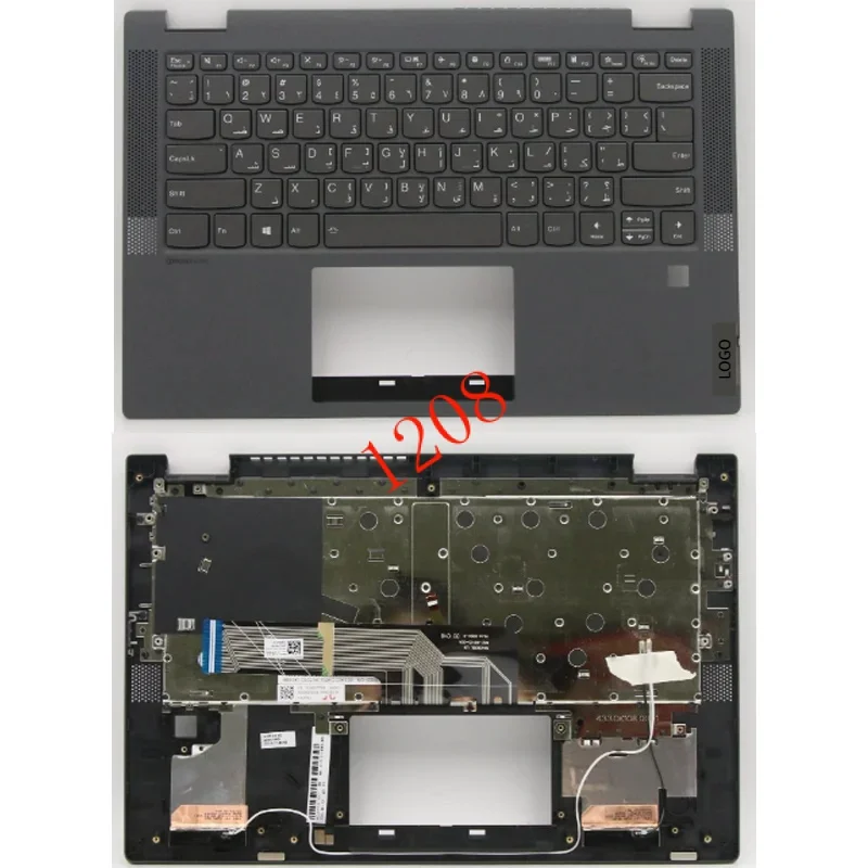 Новинка для Lenovo ideapad Flex 5-14IIL05 ноутбук ASSY UCASE W/KB AR-E CF-E FP BL GY LC55-14 5CB0Y85498 5CB0Y85504