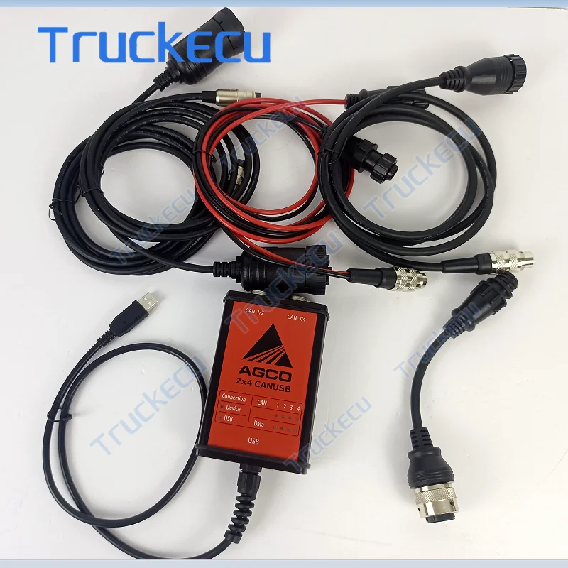 Комплект для диагностики, для AGCO CANBUS FENDT fendays Massey Ferguson для AGCO SISU Power WinEEM4 alat