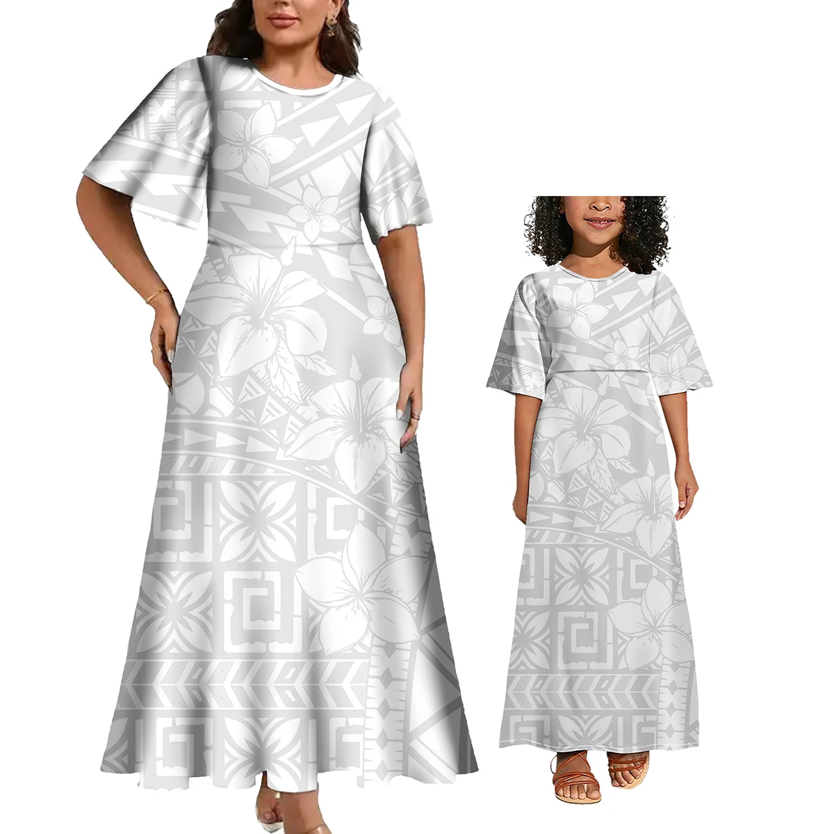 Платье женское гавайское