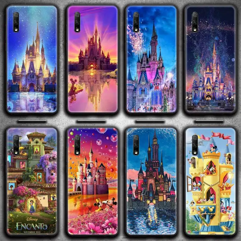 

Disney Castle Phone Case for Huawei Honor 30 20 10 9 8 8x 8c v30 Lite view 7A pro