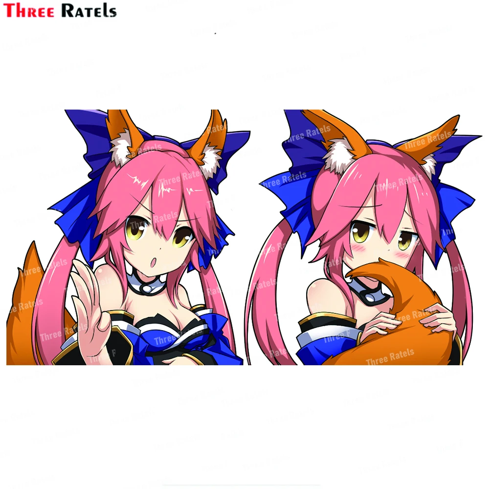 

Наклейки и наклейки Three Ratels I753 тамамо и тамамо No Mae Fate для ноутбука, скейтборда, багажа, декорации, виниловый материал, вода