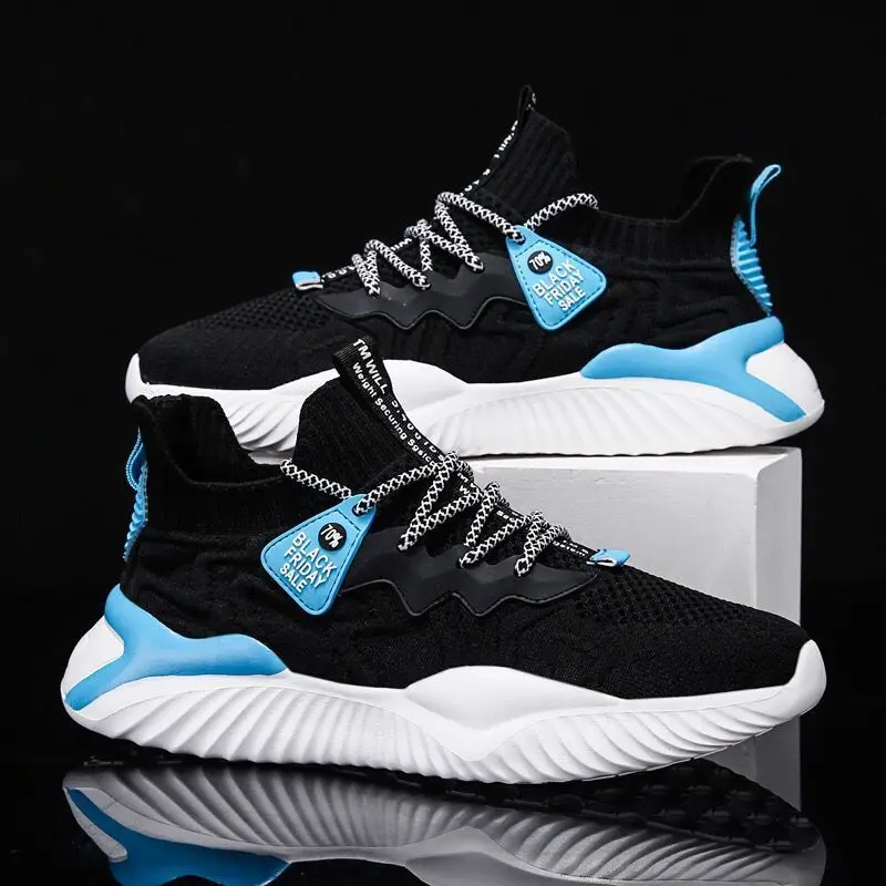 

Men Sneakers New Style Breathable Lace Up Men Mesh Shoes Fashion Casual No-slip Vulcanize Shoes Men Tenis Masculino Casual