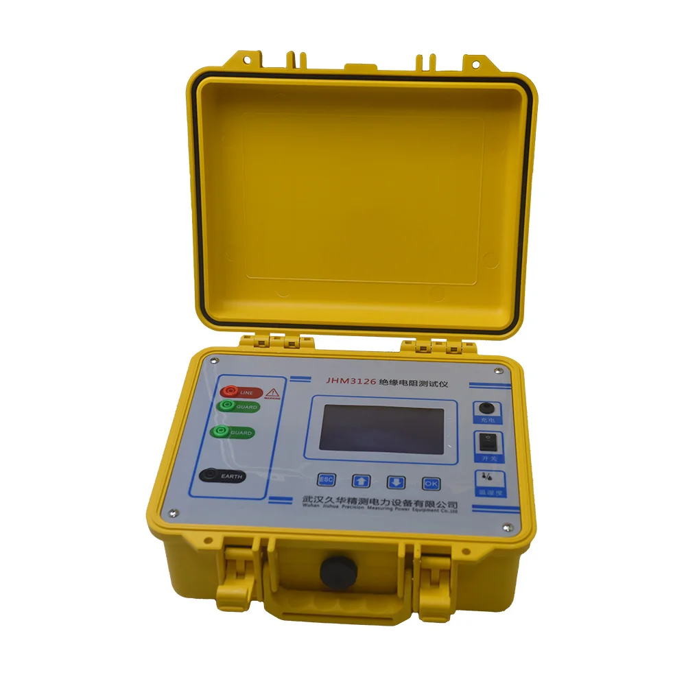 

5kv Digital High Voltage Megohm Meter Insulation Resistance Tester with LCD Display Screen Megger Hipot Tester Megohmmeter