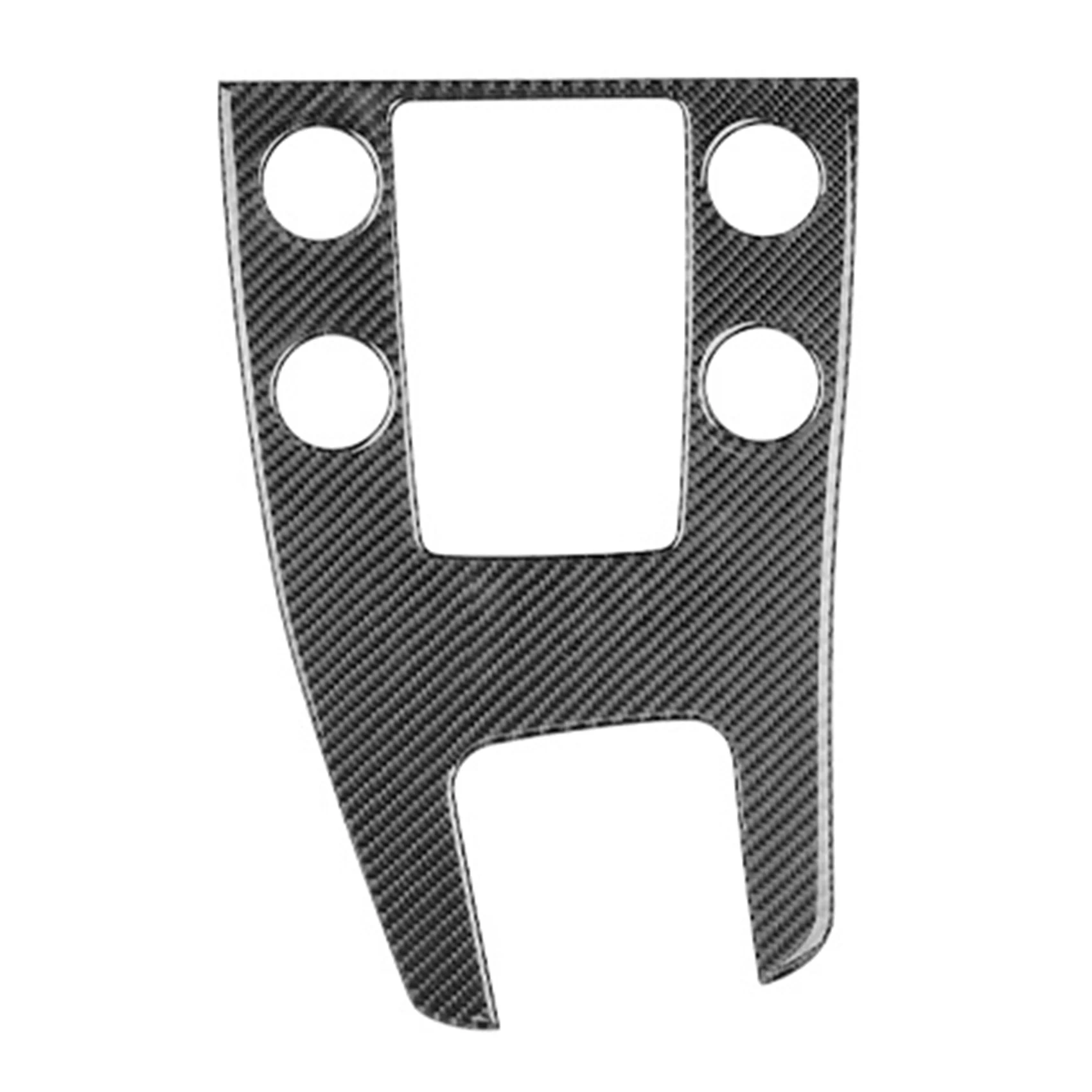 

Центральная консоль из углеродного волокна, крышка панели управления CD для Volvo V60 S60, аксессуары для салона автомобиля LHD