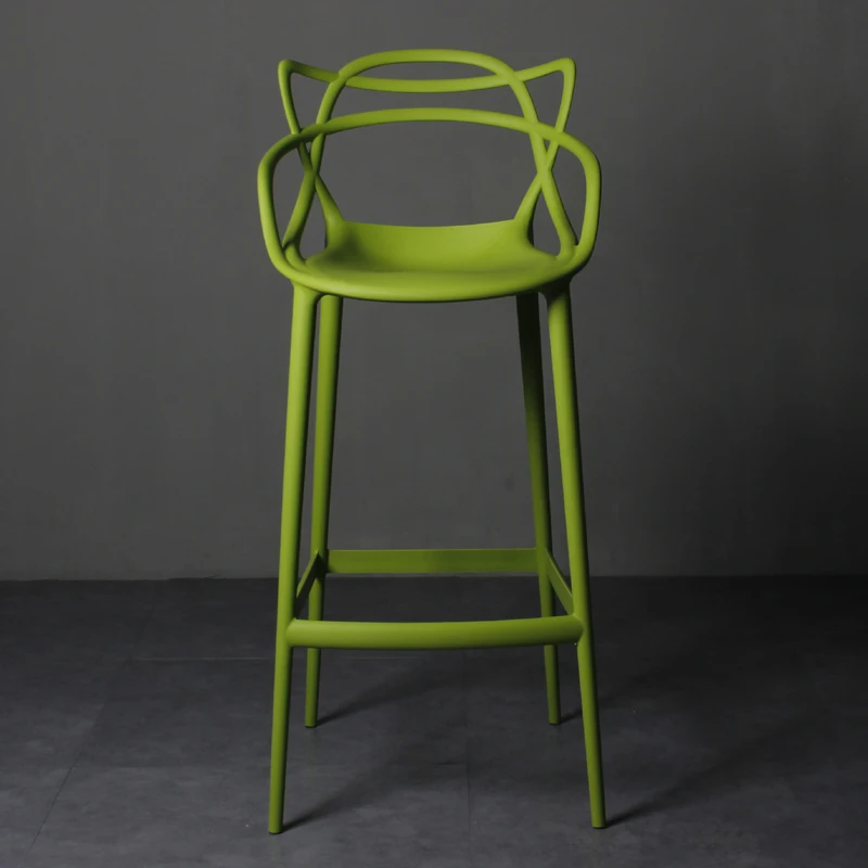 Расслабляющие гостиничные салонные барные стулья пластиковые для кафе