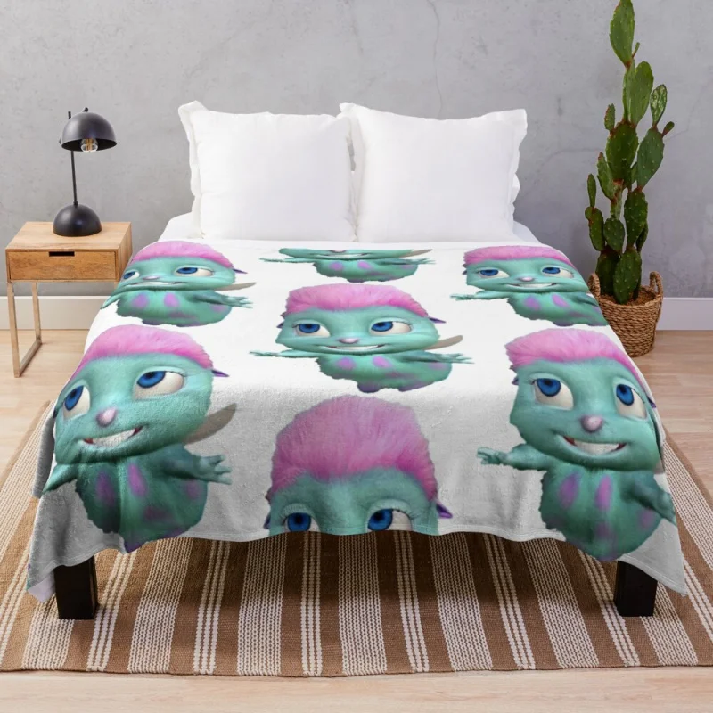 

Здесь приходит одеяло BIBBLEThrow для дивана, спальный мешок, одеяло